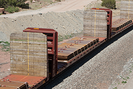 Bulkhead Flatcar