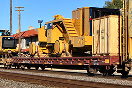 Machinery Flatcar